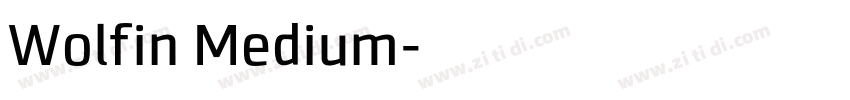 Wolfin Medium字体转换 Wolfin Medium字体转换